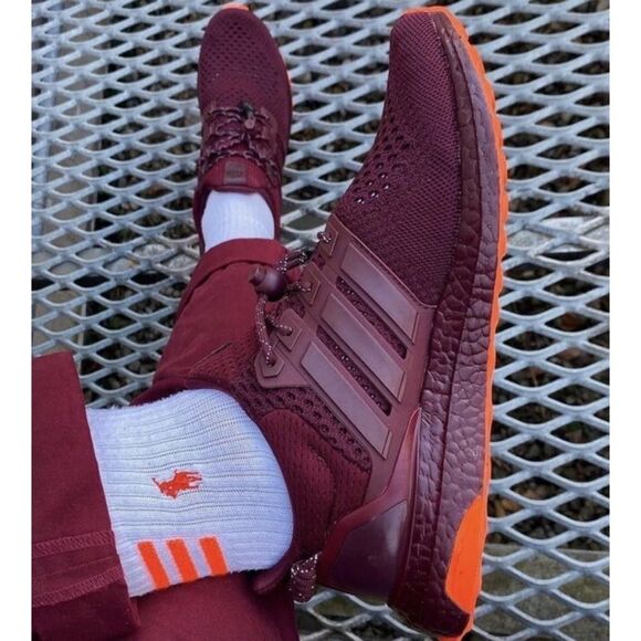 Adidas X Ivy Park Collection Ultraboost Maroon Sneakers US Men’s 7 1/2 - Picture 1 of 9